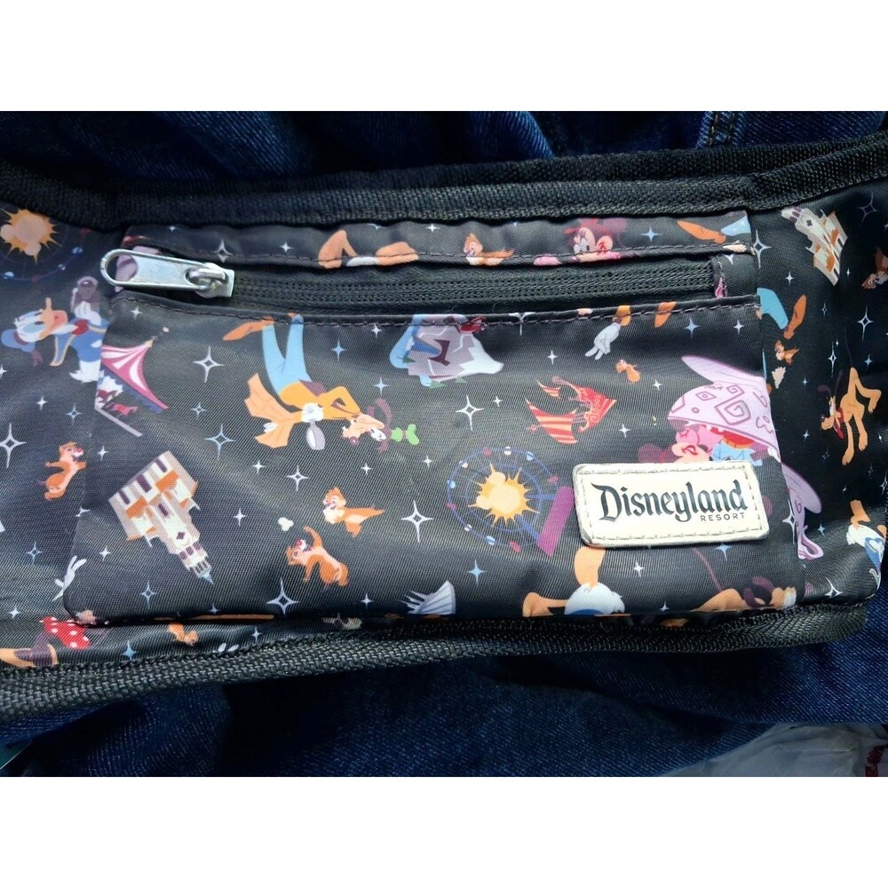 Disney Parks Black Character Disneyland Stroller Organizer preowned good cond